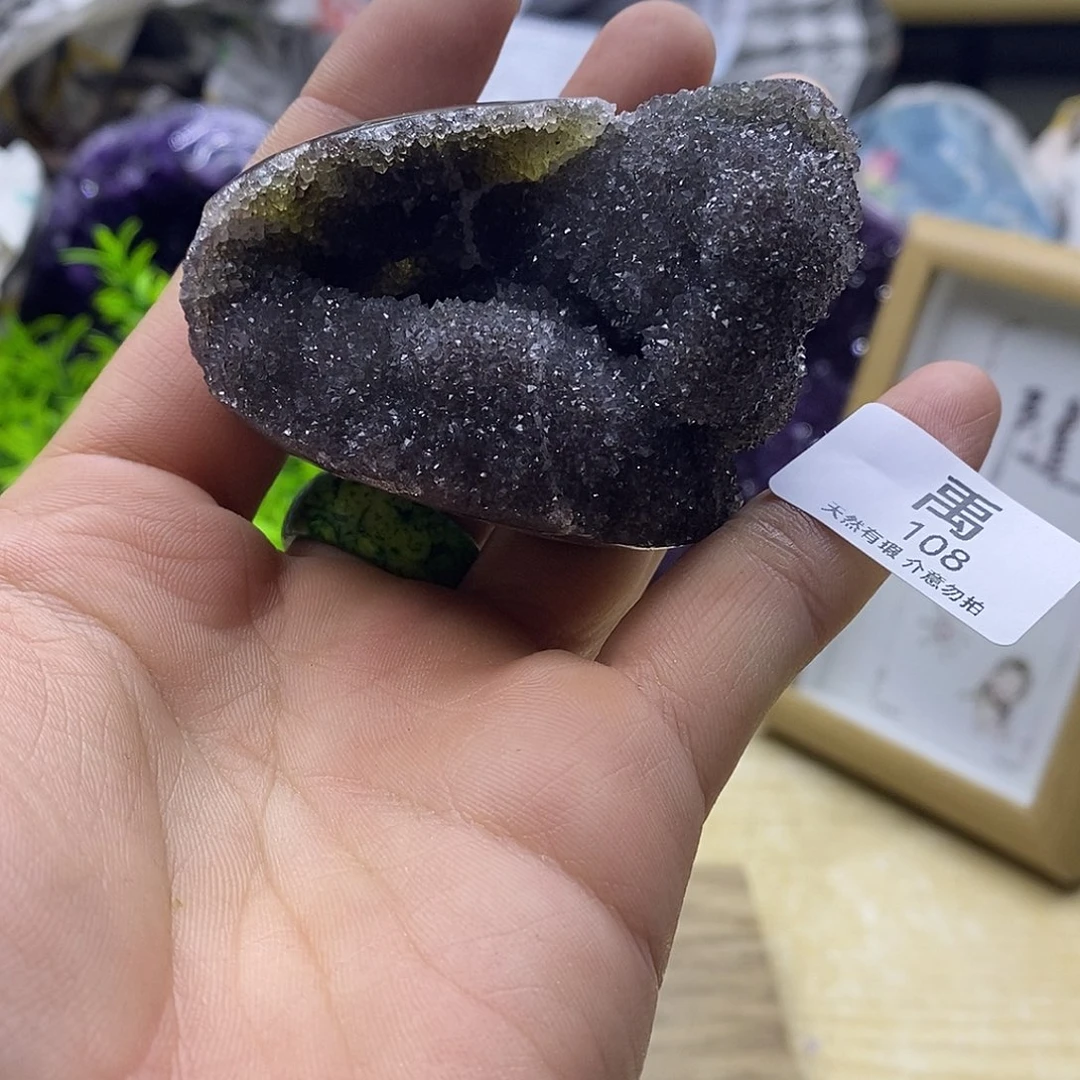 珠宝半成品未镶嵌紫晶