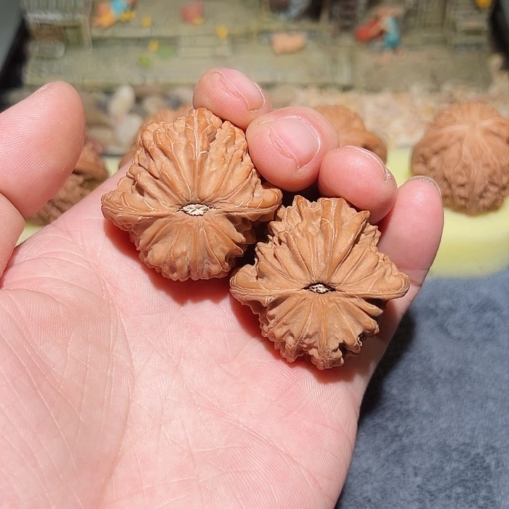 把件文玩核桃大*困磨盘41编413