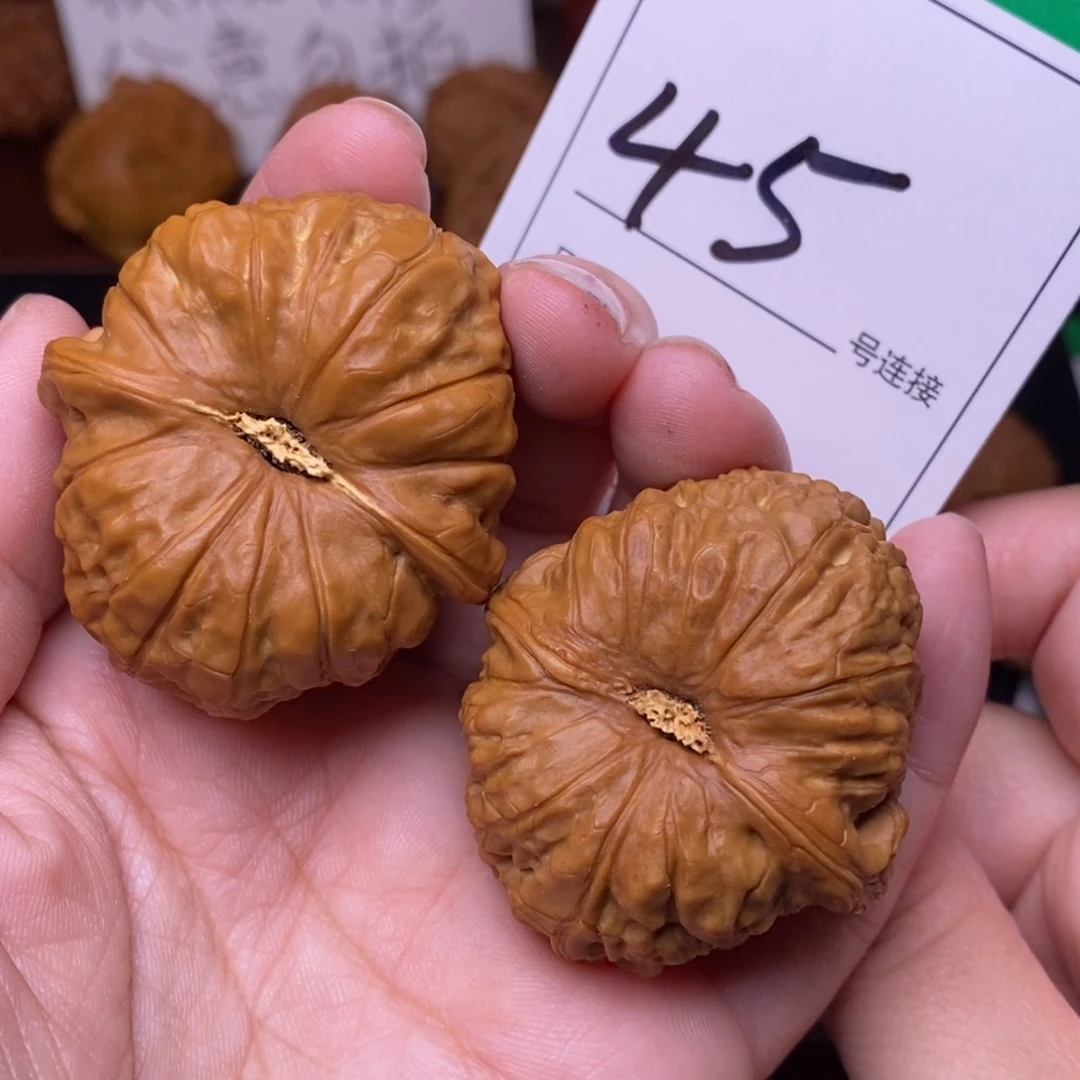 把件文玩核桃45南瓜4.0