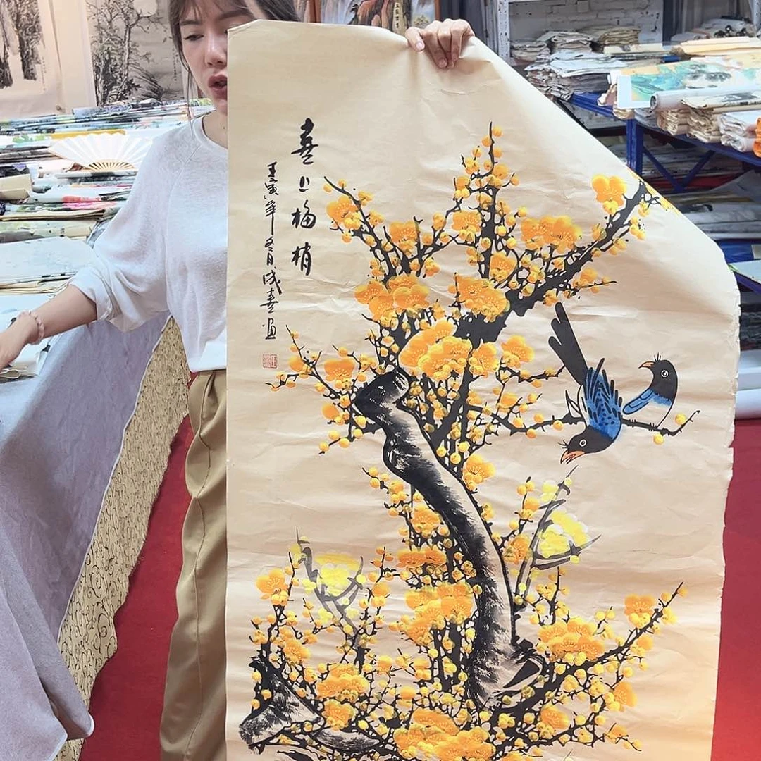 国画国画字画手绘作品展