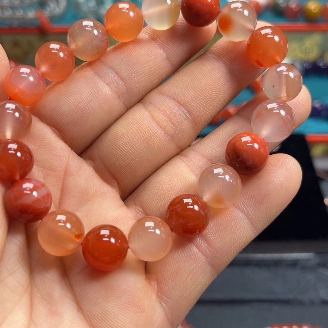 南红玛瑙未镶嵌手串