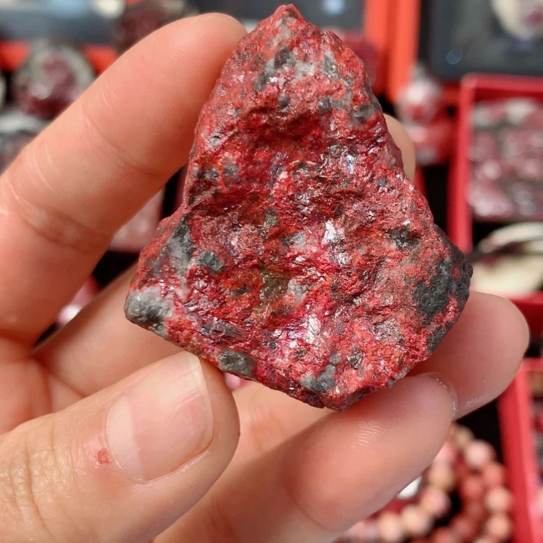 天然辰砂天然毛石