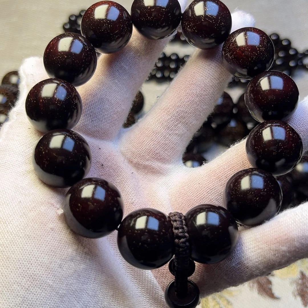 檀香紫檀（小叶紫檀）1.8 13颗多星