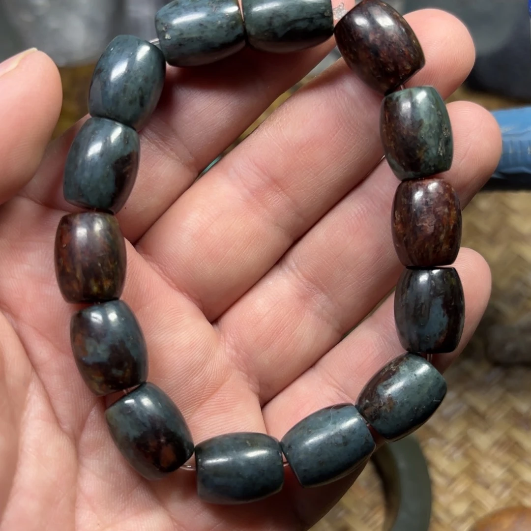 岫岩河磨玉（透闪石质玉）颈饰未镶嵌美**荐