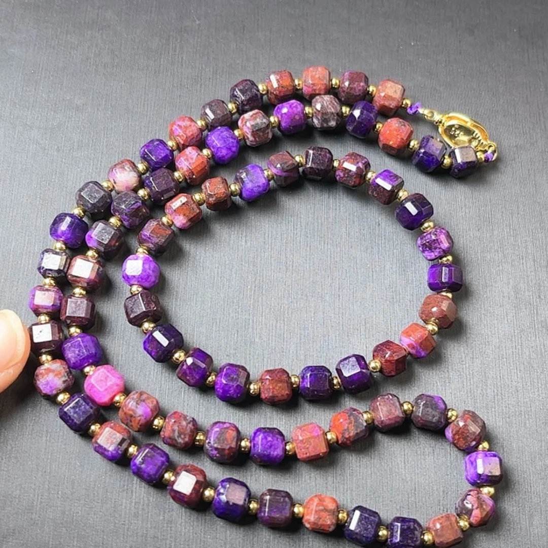 【闪购商品】琉璃DIY舒具石老油料6一套项链手串卡8多矿物质