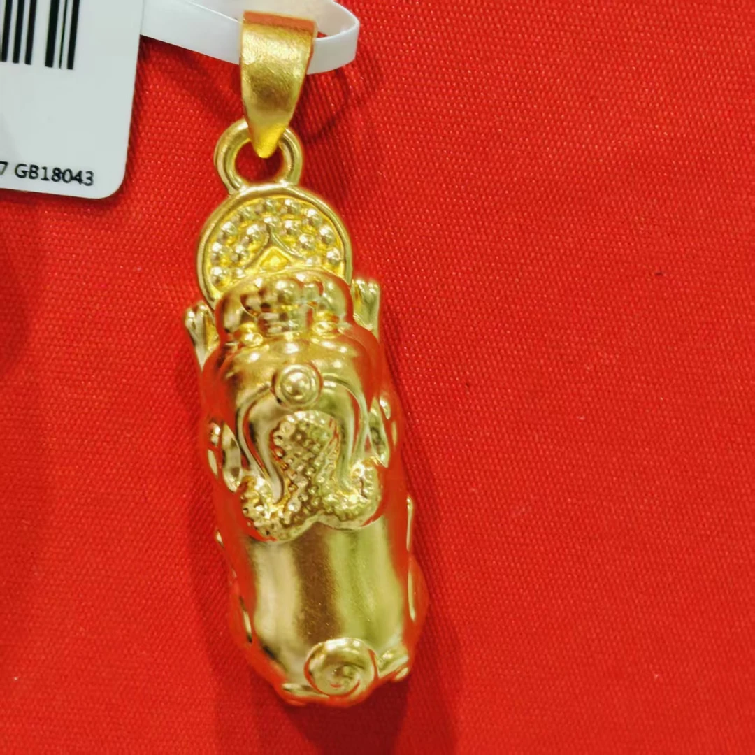 【莹莹专享】足金999饰品 貔貅吊坠 GP 1.59