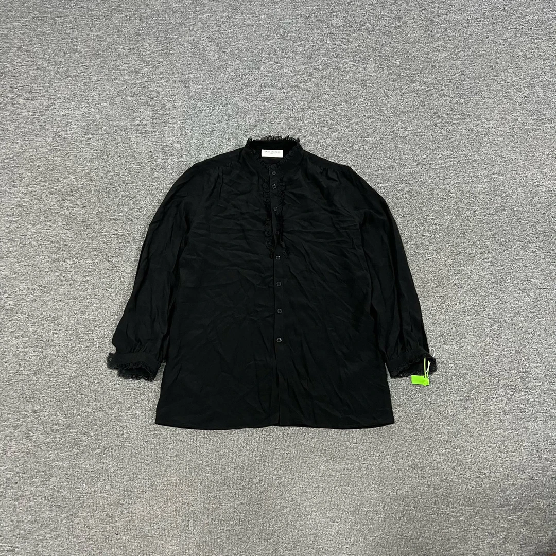 99新 AMIPARIS ysl 黑色衬衫