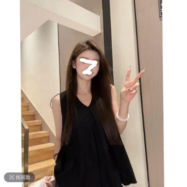 韩系气质时尚复古简约风纯色背心女2025夏季新款休闲百搭无袖上衣