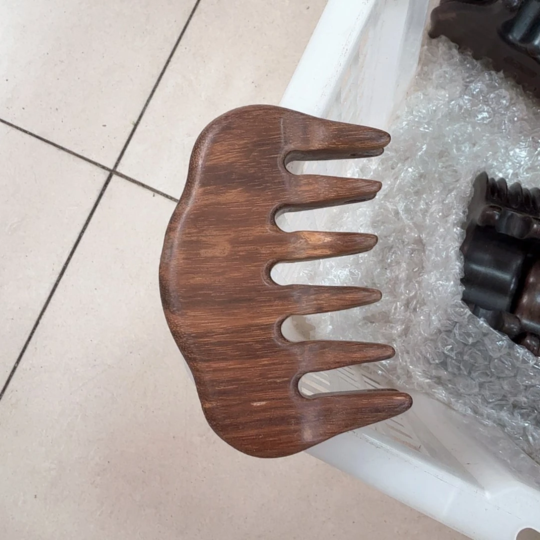 红木云朵梳子瑕疵款