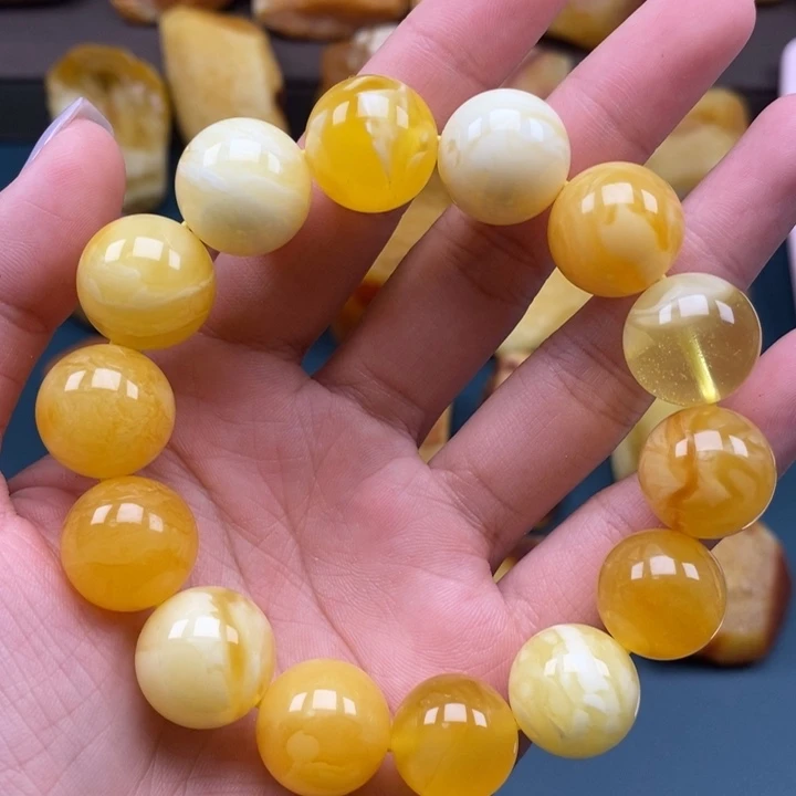 定制琥珀未镶嵌蜜蜡