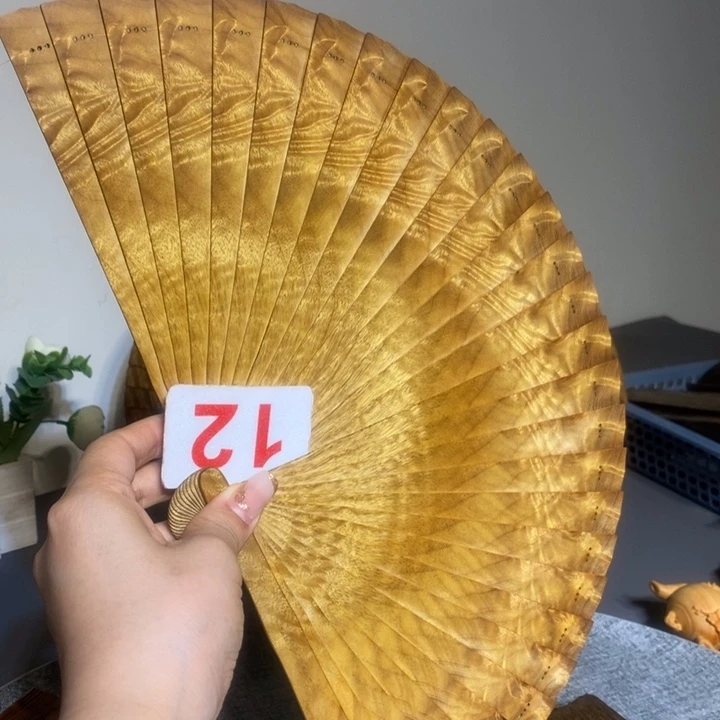 金丝楠金丝楠木扇子