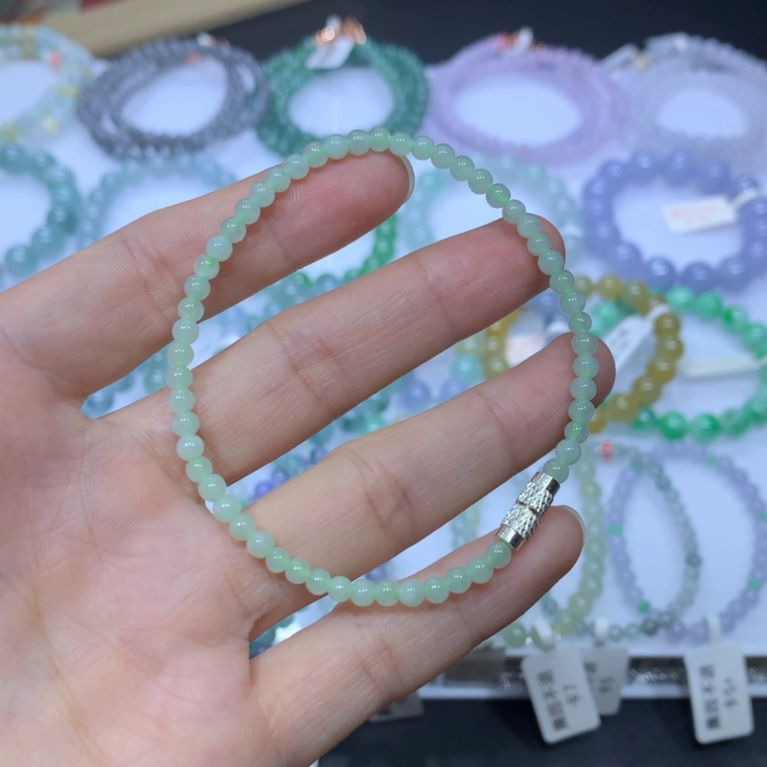 未镶嵌手链翡翠天然