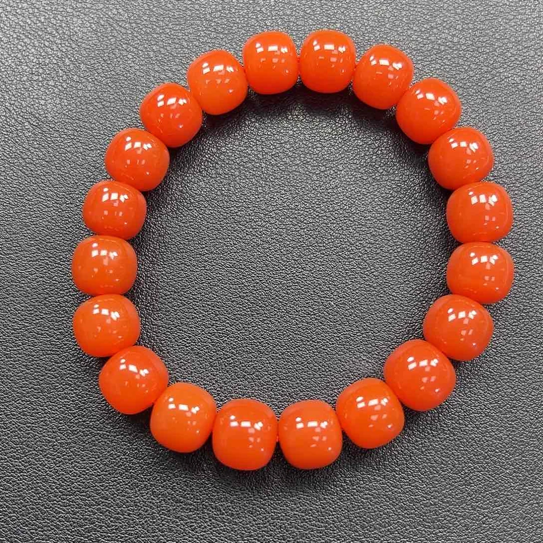 半***生南红玛瑙未镶嵌单圈