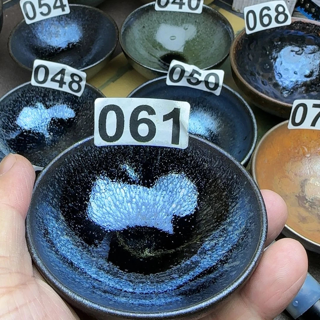 茶盏建阳建盏主人杯龙窑柴烧