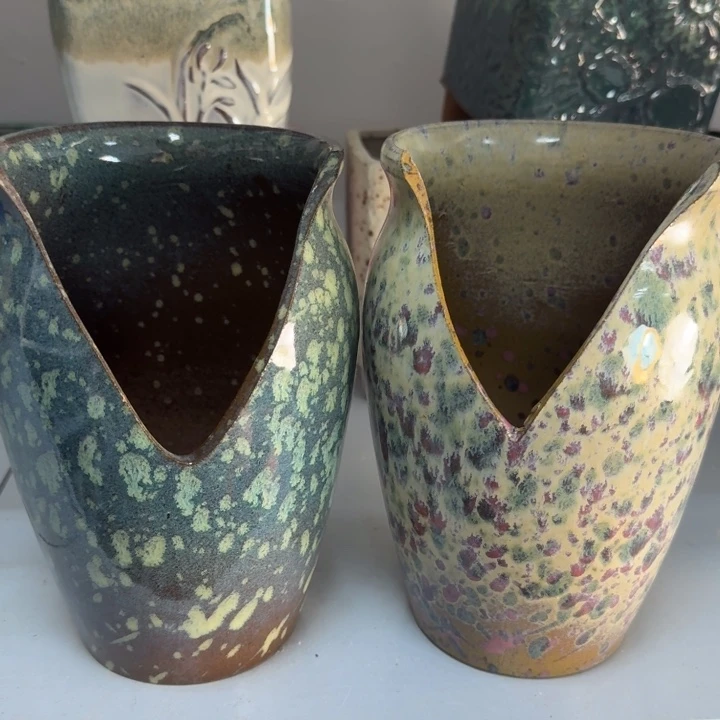 紫砂花盆口13.5高20，111111