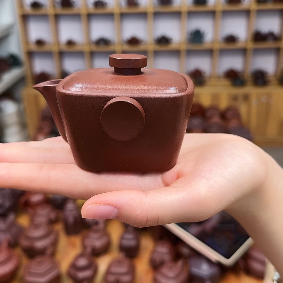 茶壶紫砂紫砂壶手抓壶160cc