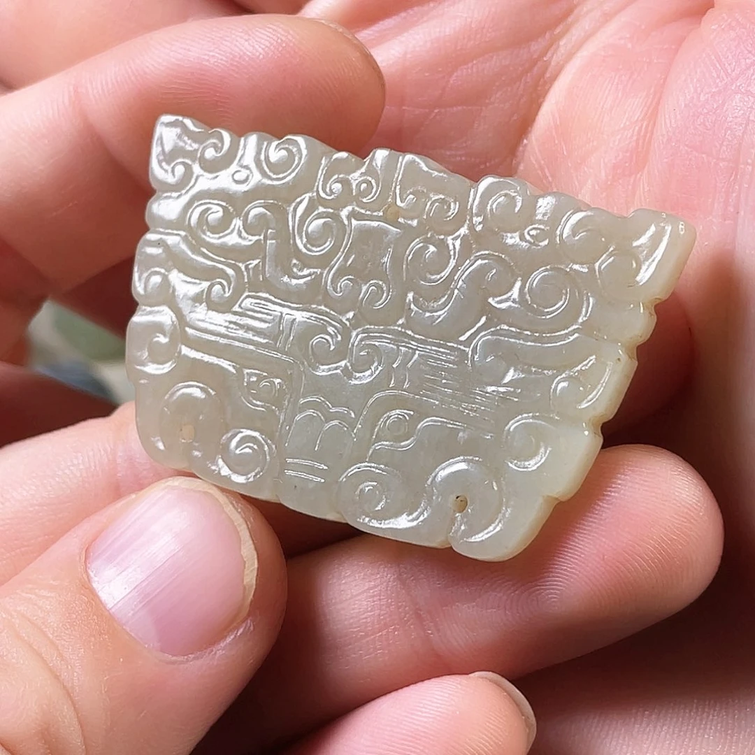 和田玉（糖玉）颈饰未镶嵌