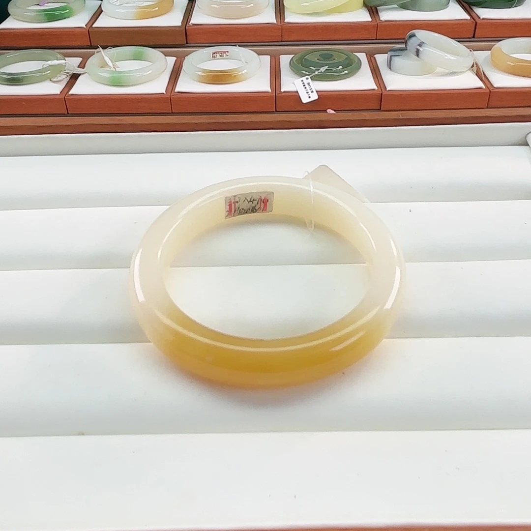 未镶嵌手镯和田玉52 53