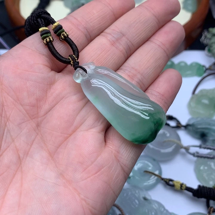 光***芒一物一图，福瓜吊坠