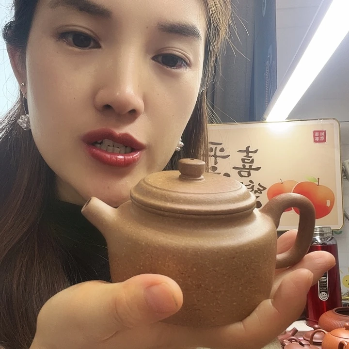茶壶紫砂微瑕20目粗砂黄降坡200cc德钟