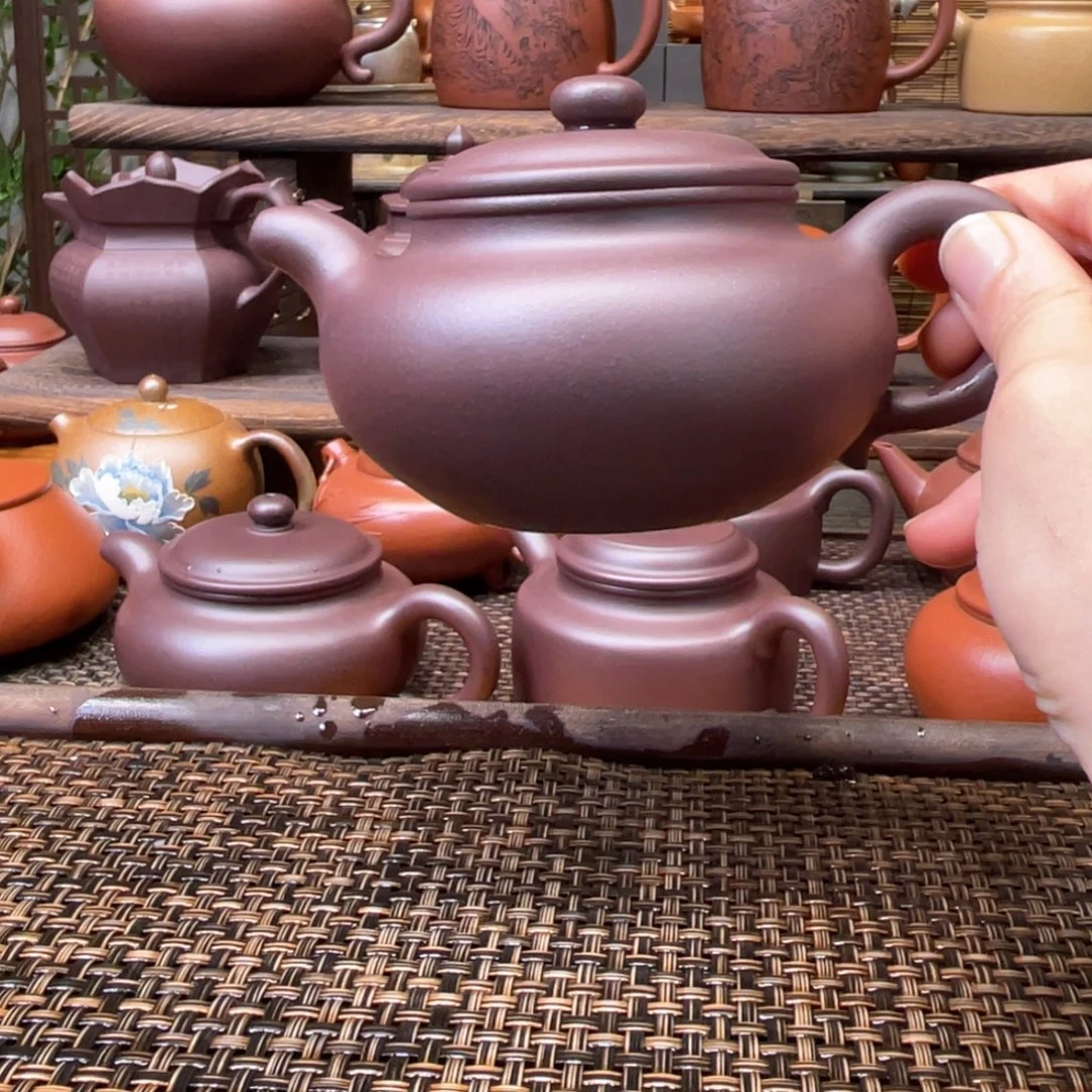 茶壶紫砂宜兴原矿紫砂手工制全255