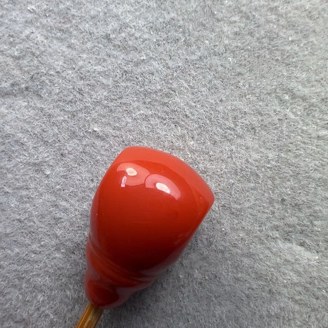 南红玛瑙未镶嵌三通