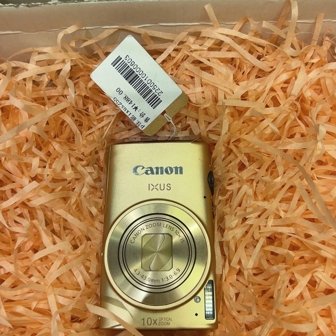 95新 Canon/佳能 佳能IXUS255 网红清冷感冷白出片爆款相机随身