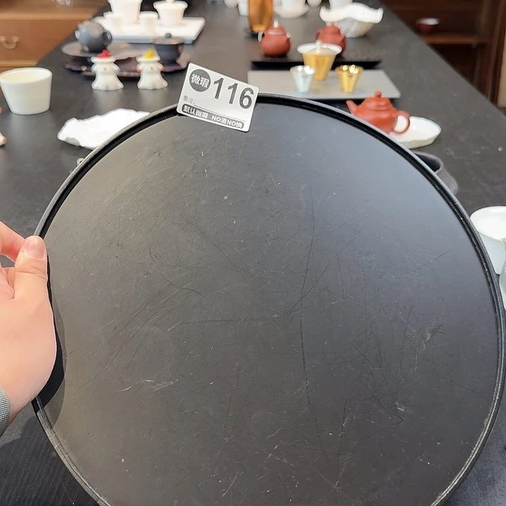 36尺寸樱桃木茶盘