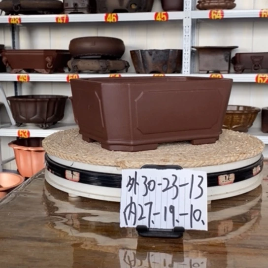 花盆紫砂宜兴紫砂花盆产地直销