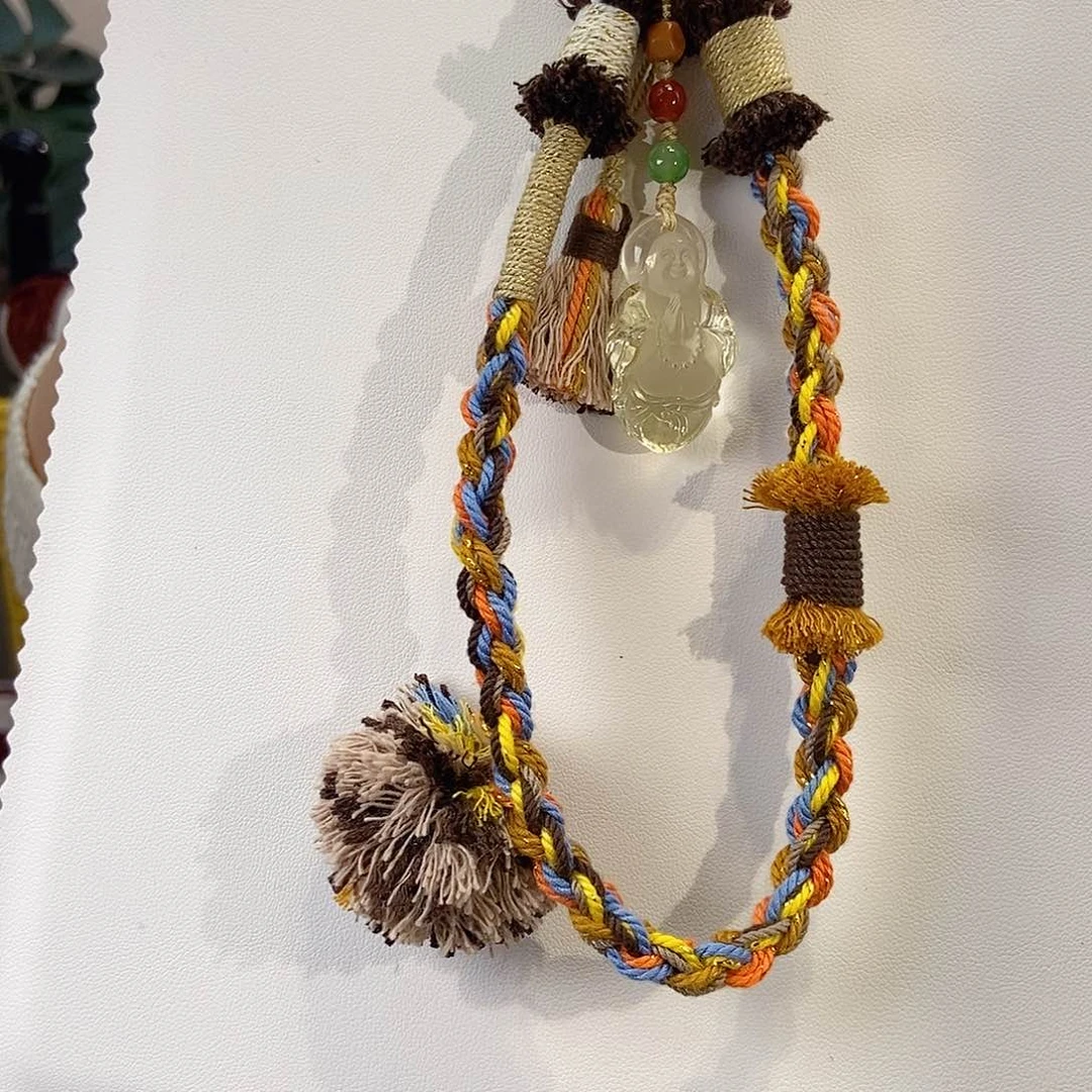 颈饰未镶嵌水晶天然水晶手工挂件车挂包挂