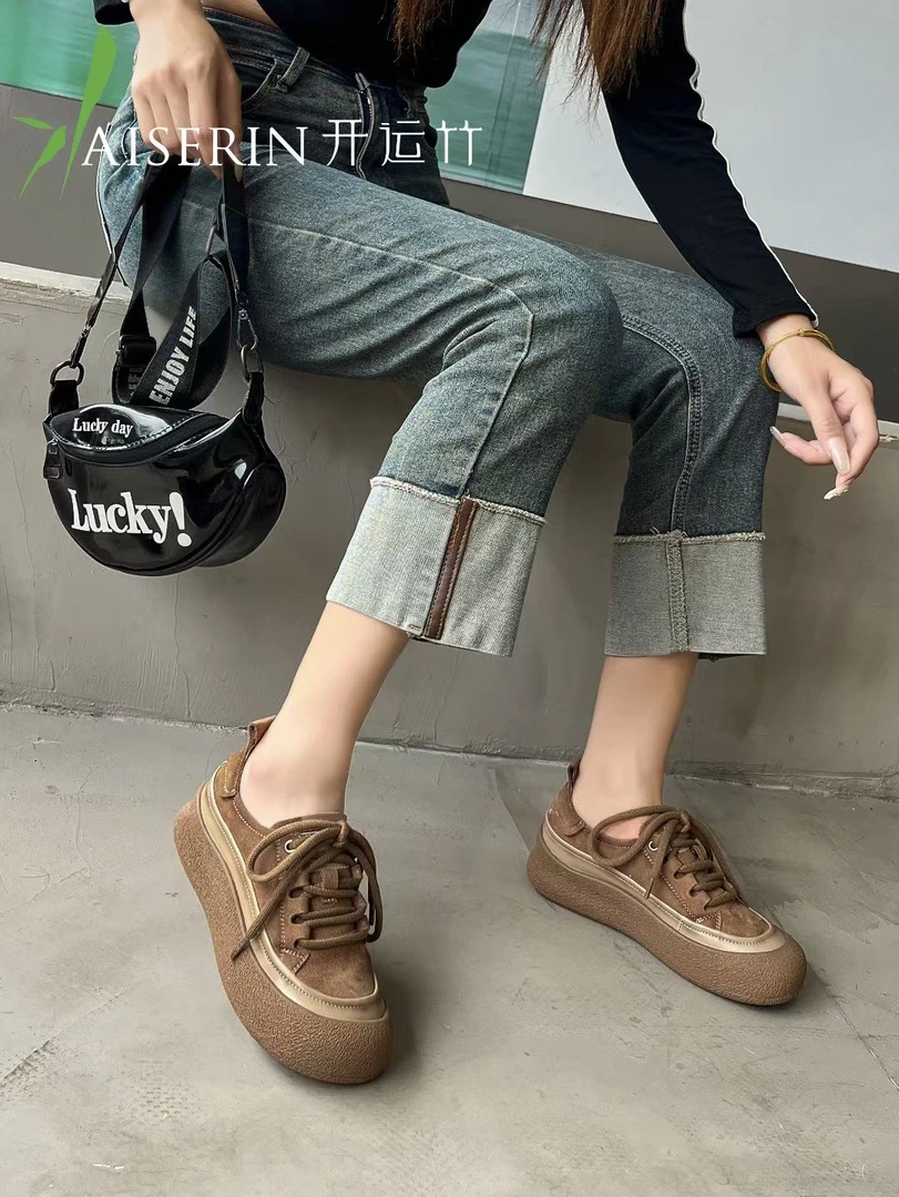 31154674新款高品质头层牛皮休闲单鞋