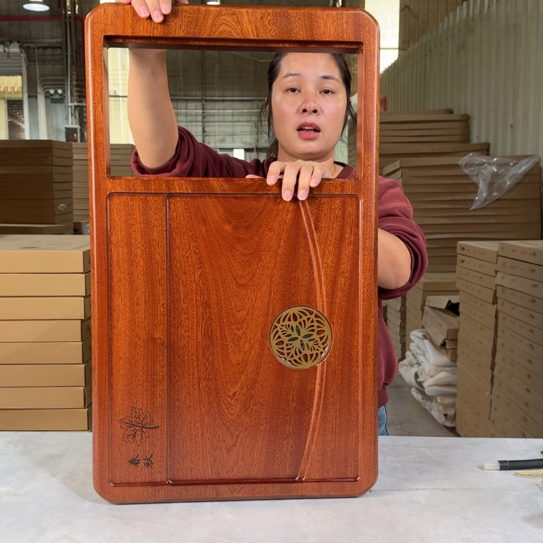 花梨木茶盘73*43尺寸