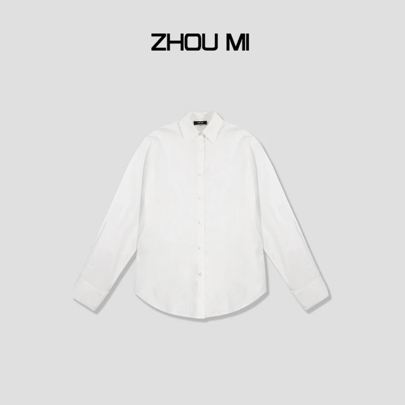 ZHOUMI “春天里的第 一件白衬衫” 宽松白衬衫 ZS30500
