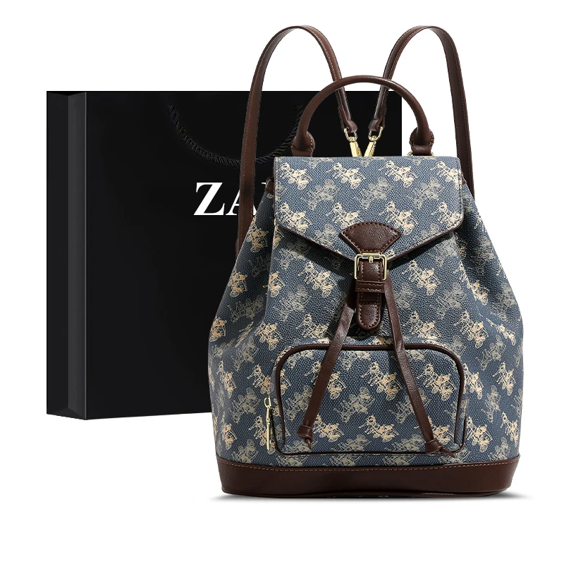 ZAR&RUILR/查瑞娜大容量双肩包包女高级感小众通勤背包时尚书包