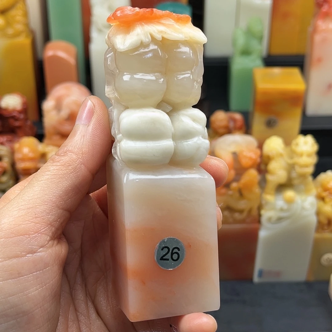 寿山石印石这种现象很明显了