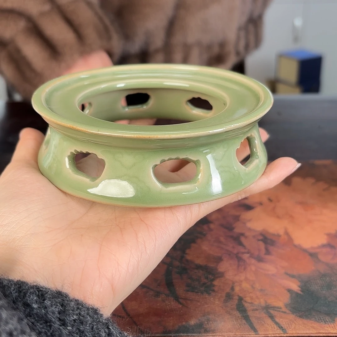 龙泉云间青瓷小米茶器