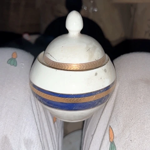 瓷片国营厂库存微瑕盖子晃