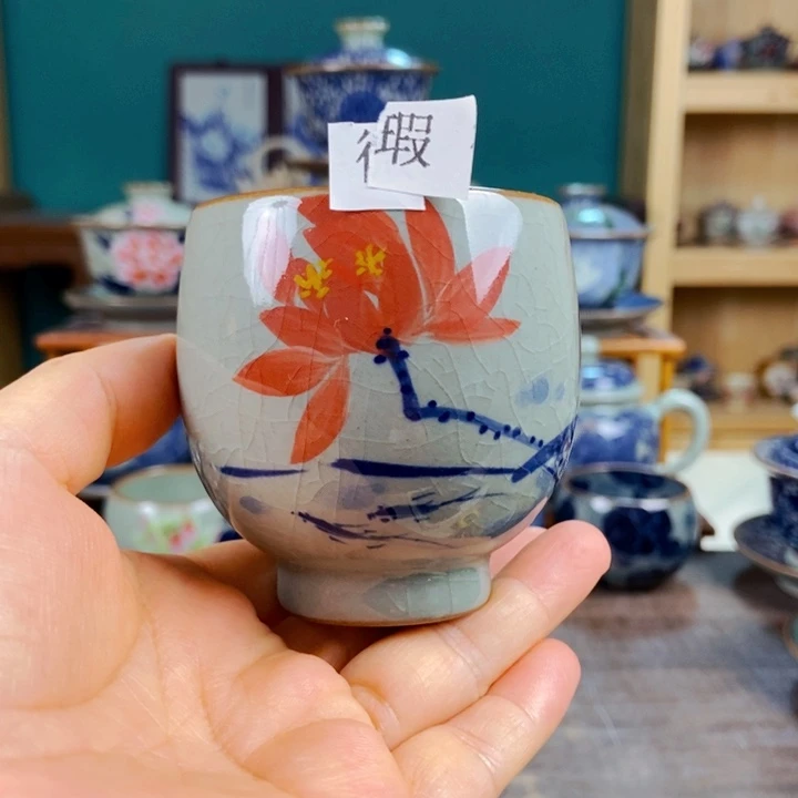 瓷片手工制作工艺精湛等