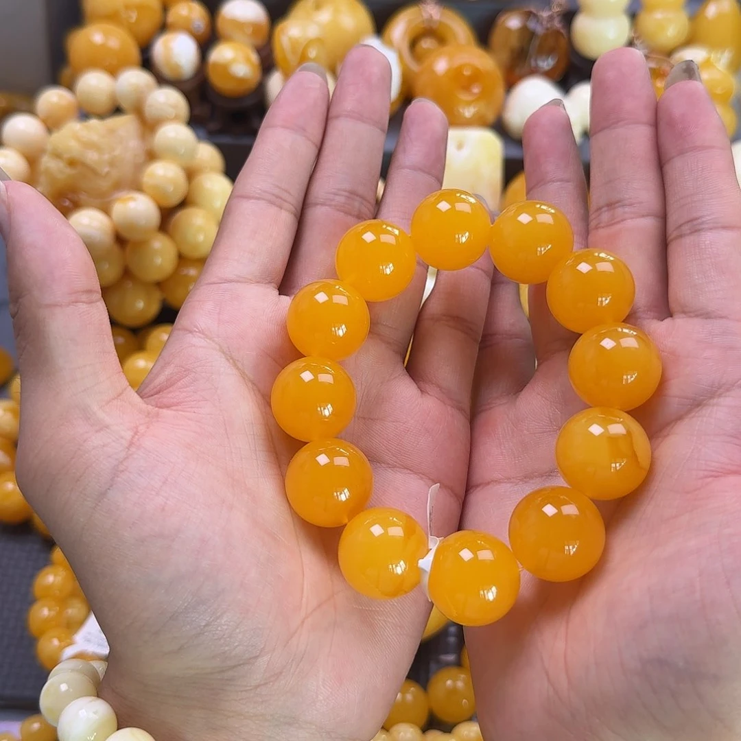 未镶嵌蜜蜡珠宝奇石同料20.6mm