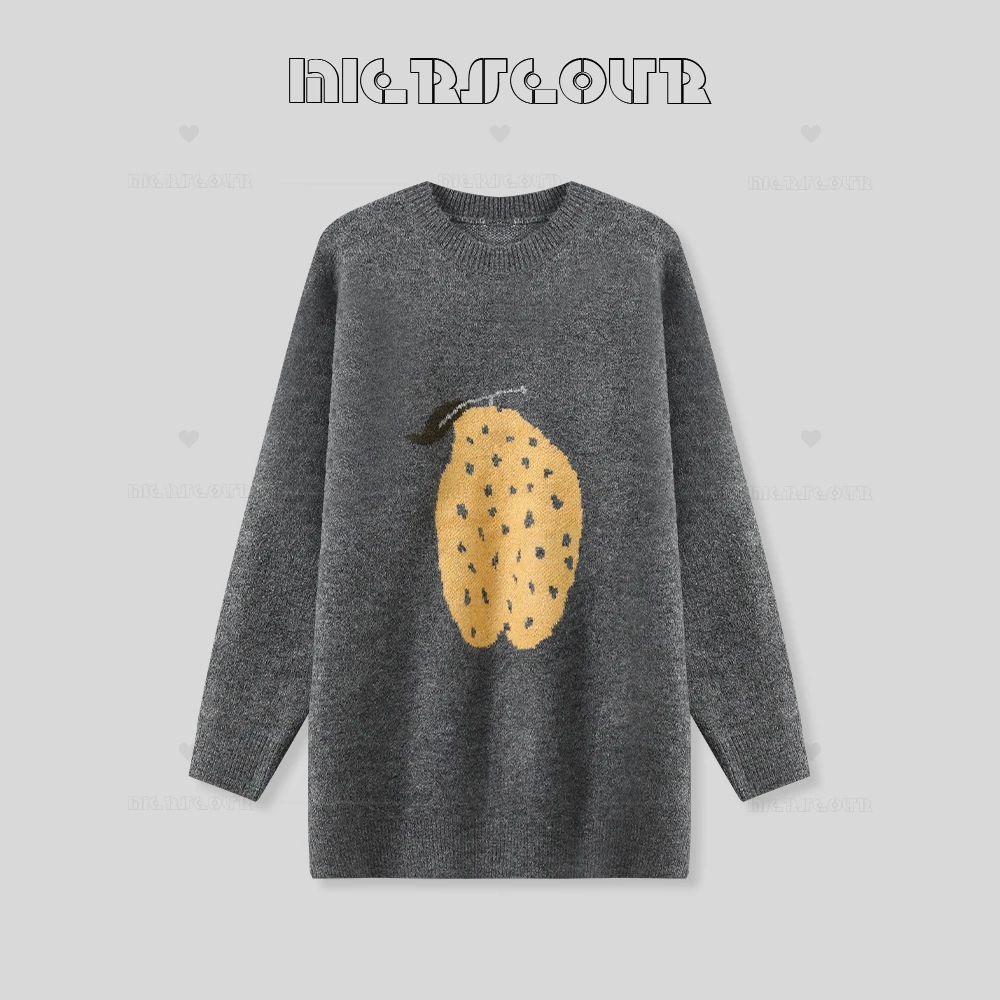 2024冬季新款时尚百搭宽松针织毛衣113/118/111