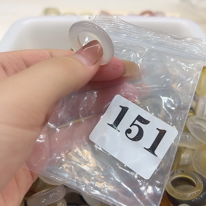 合金戒指玛瑙/玉髓151港12