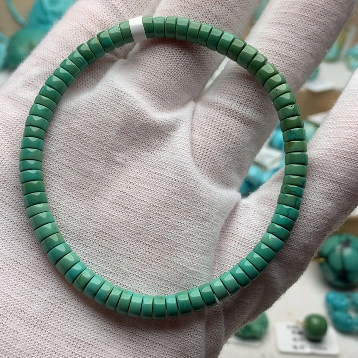 绿松石未镶嵌珠宝奇石5mm