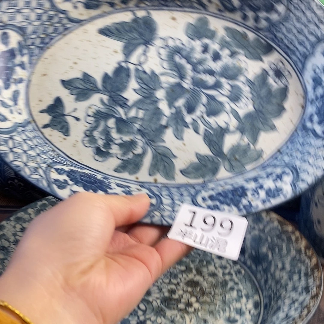 陶手工手绘青花高温陶瓷