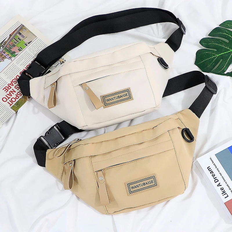 新款运动休闲时尚小众设计轻便小包潮牌胸包男包个性单肩斜挎包