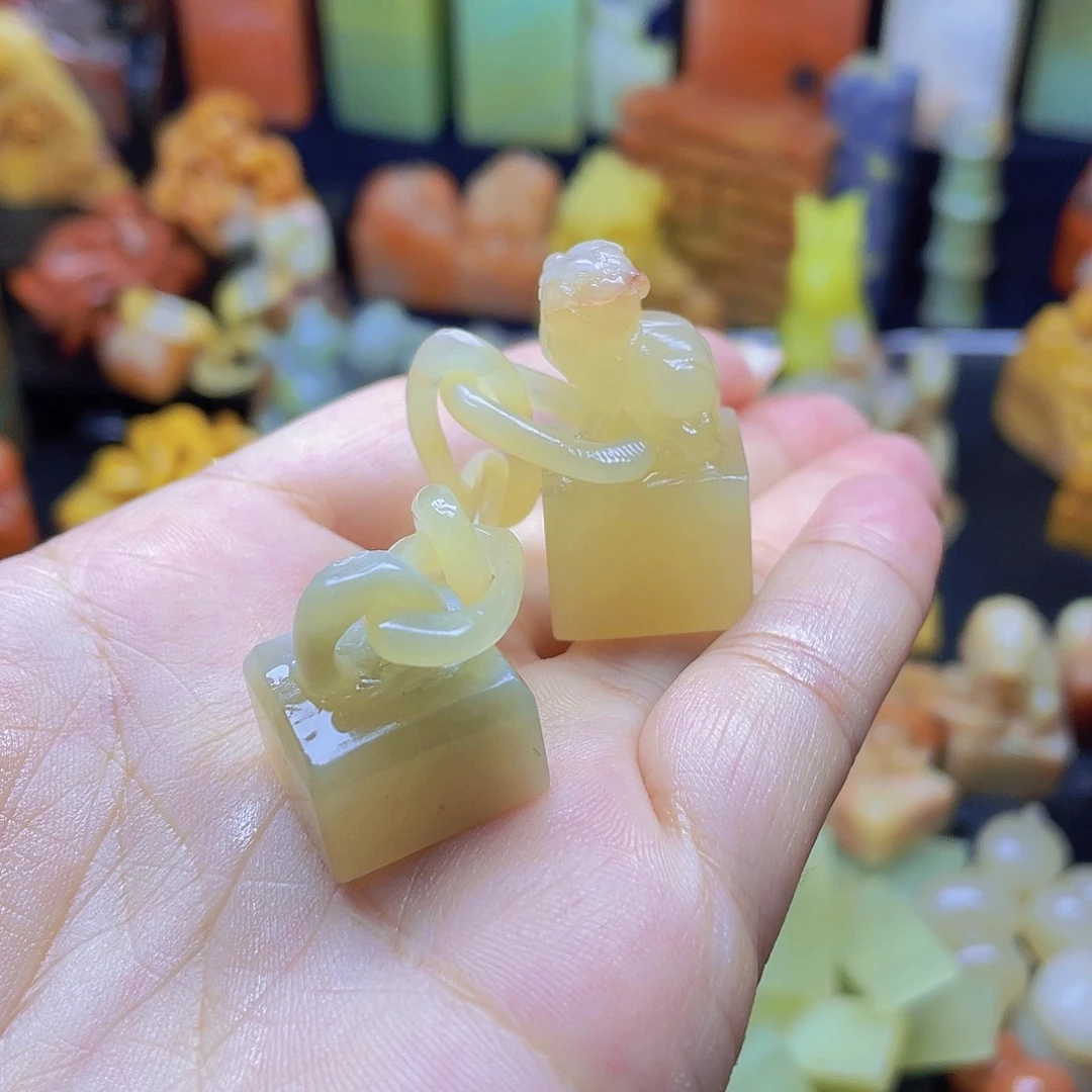 青田石印石老挝宝利