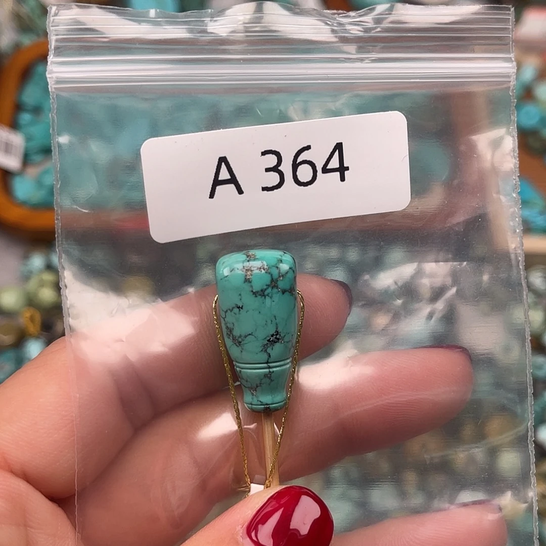 绿松石未镶嵌绿松石珠子