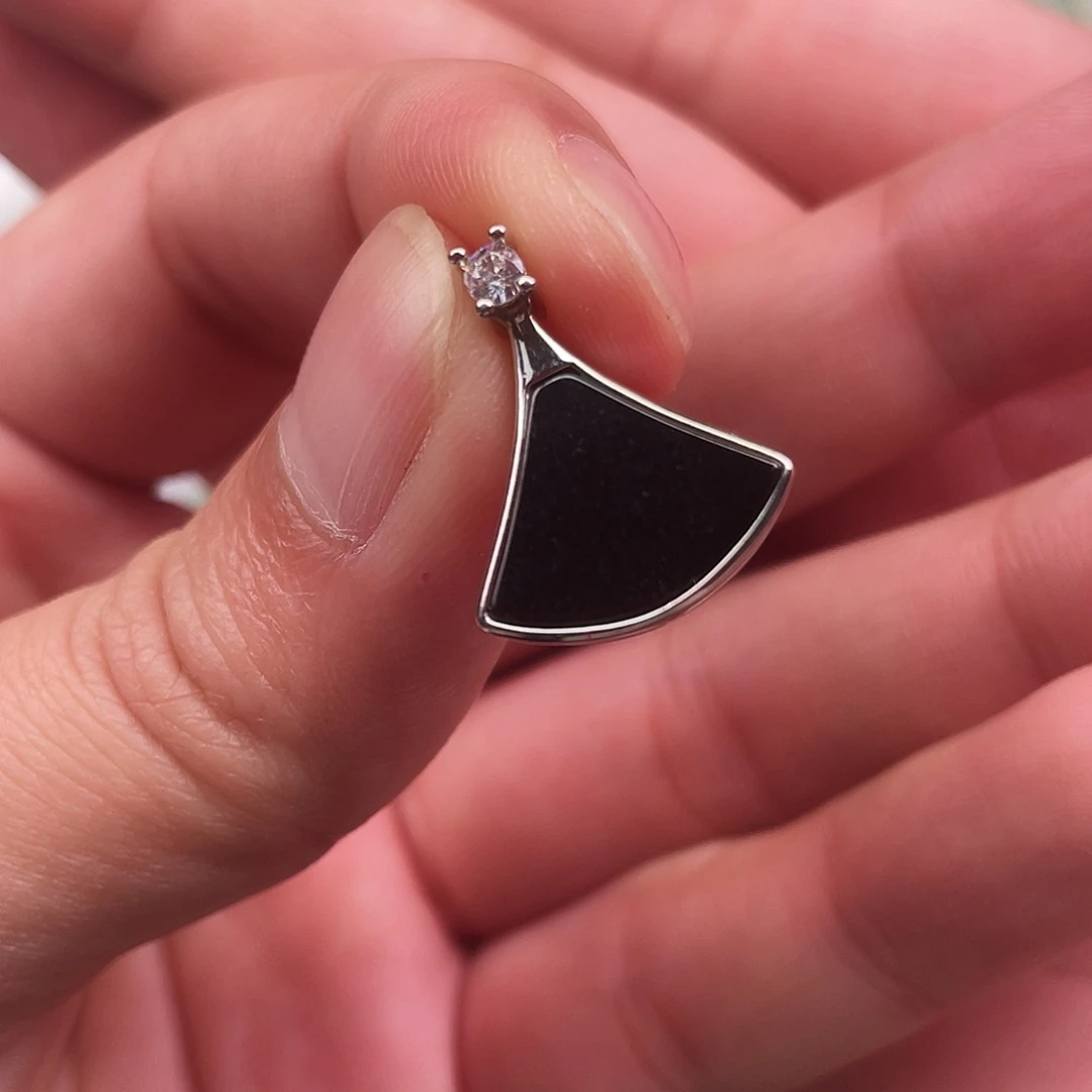 翡翠银S925镶嵌颈饰翡翠