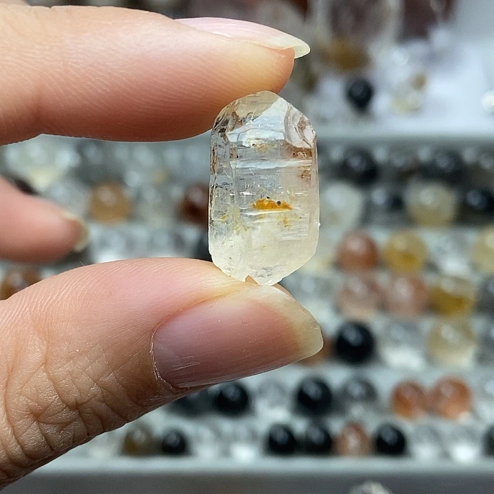 未镶嵌水晶颈饰油胆活胆