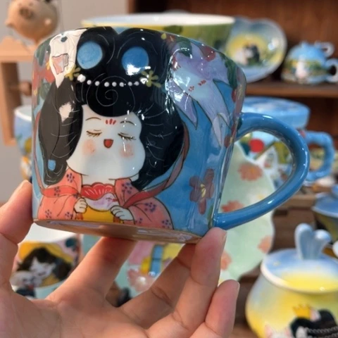 炉景德镇釉下手绘陶瓷