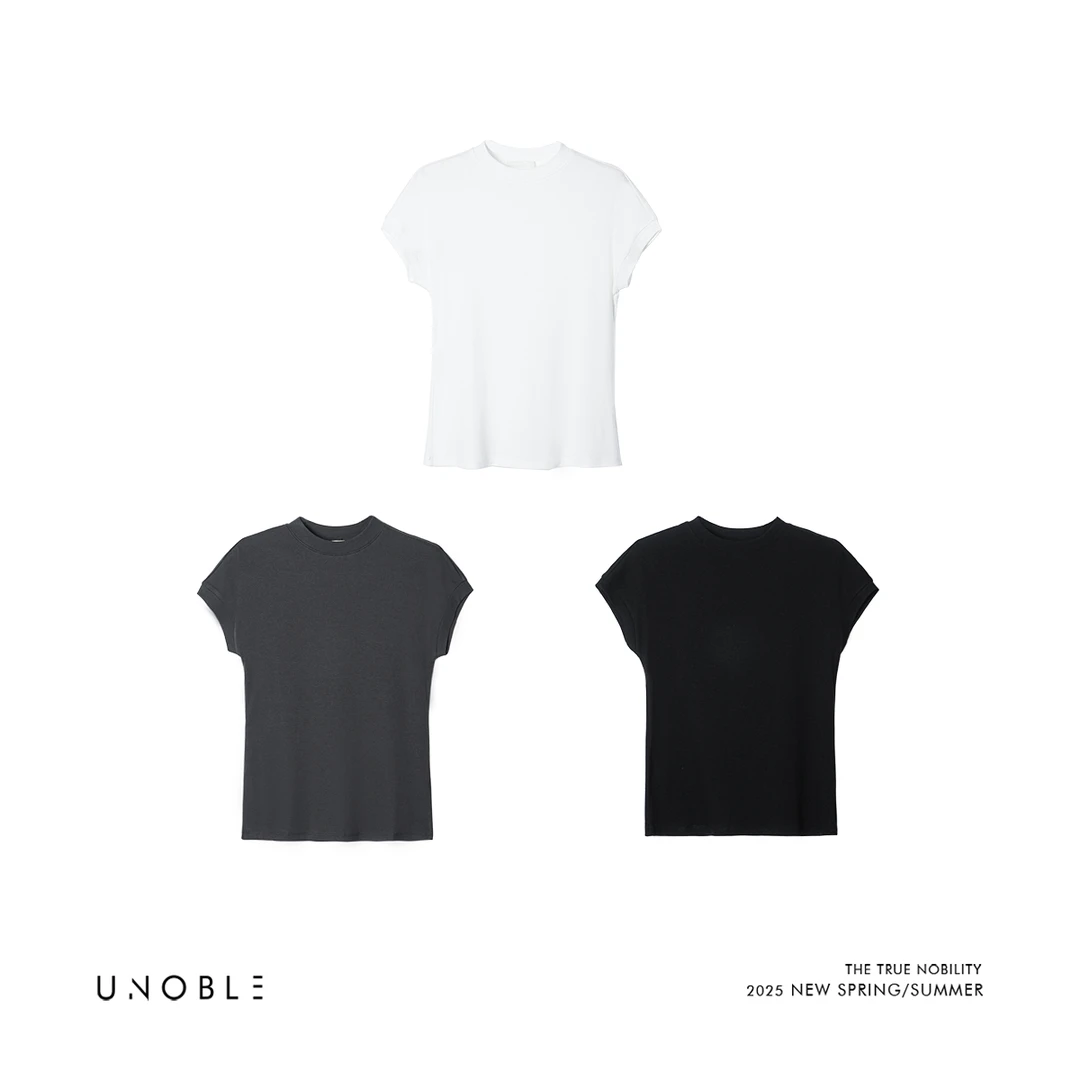 UNOBLE 2025 S/S【极简纯色短袖T】春夏新品